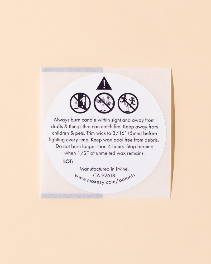 12oz aura private label candle