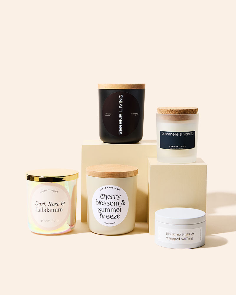 5oz tin private label candle