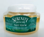 Stress Relief Salt Glow – Aromatherapy Exfoliating Scrub - Serenity Acres Farm™