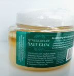 Stress Relief Salt Glow – Aromatherapy Exfoliating Scrub - Serenity Acres Farm™