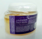 Lavender Salt Glow – Calming Exfoliating Body Scrub | Serenity Acres Farm™