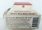 Mother Earth Goat Milk Body Cream | Serenity Acres Farm™