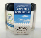 Unscented Goat Milk Body Cream | Serenity Acres Farm™