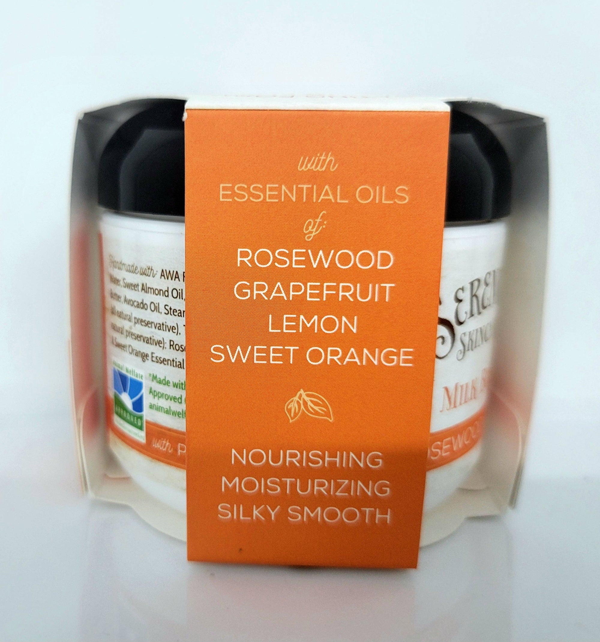 Rosewood Citrus Goat Milk Body Cream | Serenity Acres Farm™