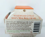 Rosewood Citrus Goat Milk Body Cream | Serenity Acres Farm™
