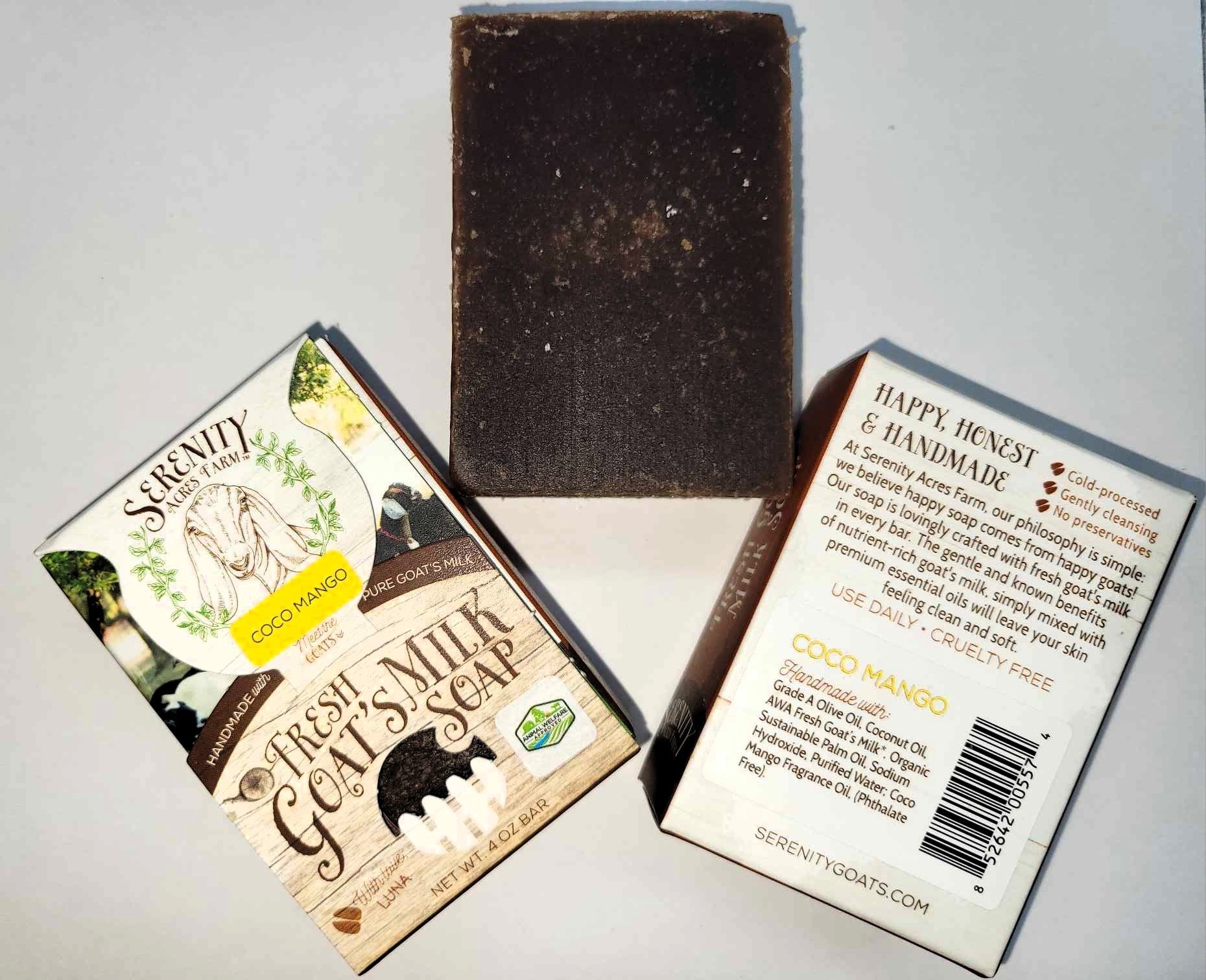 Coco Mango Goat Milk Soap | Tropical & Hydrating – Serenity Acres Farm™
