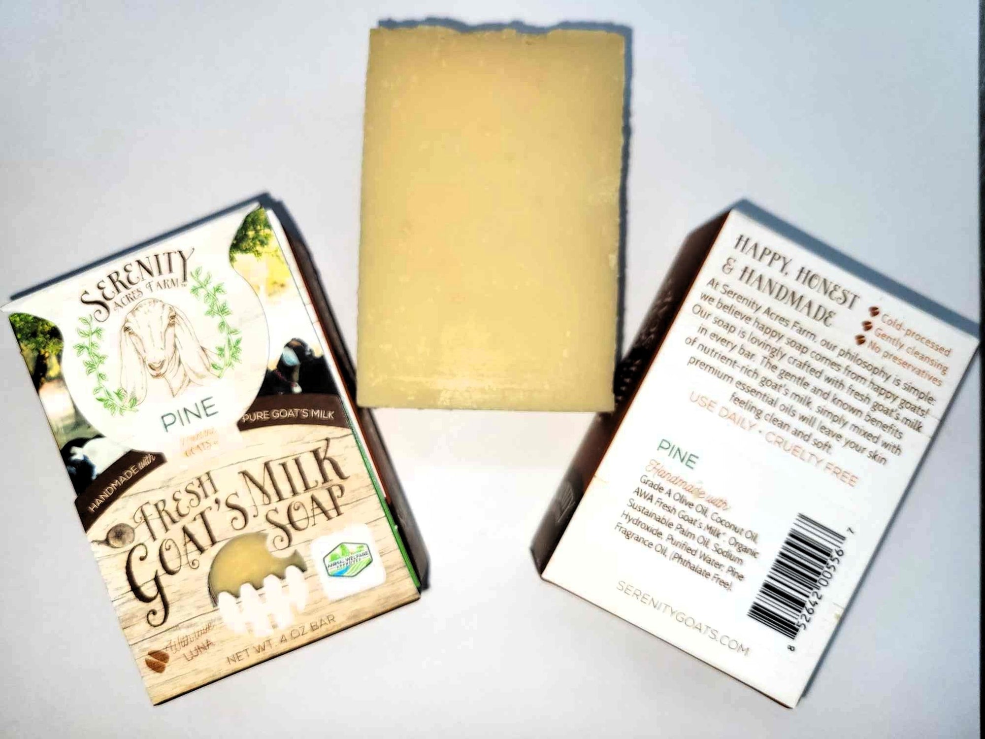 Pine Goat Milk Soap | Fresh Woodsy Clean – Serenity Acres Farm™