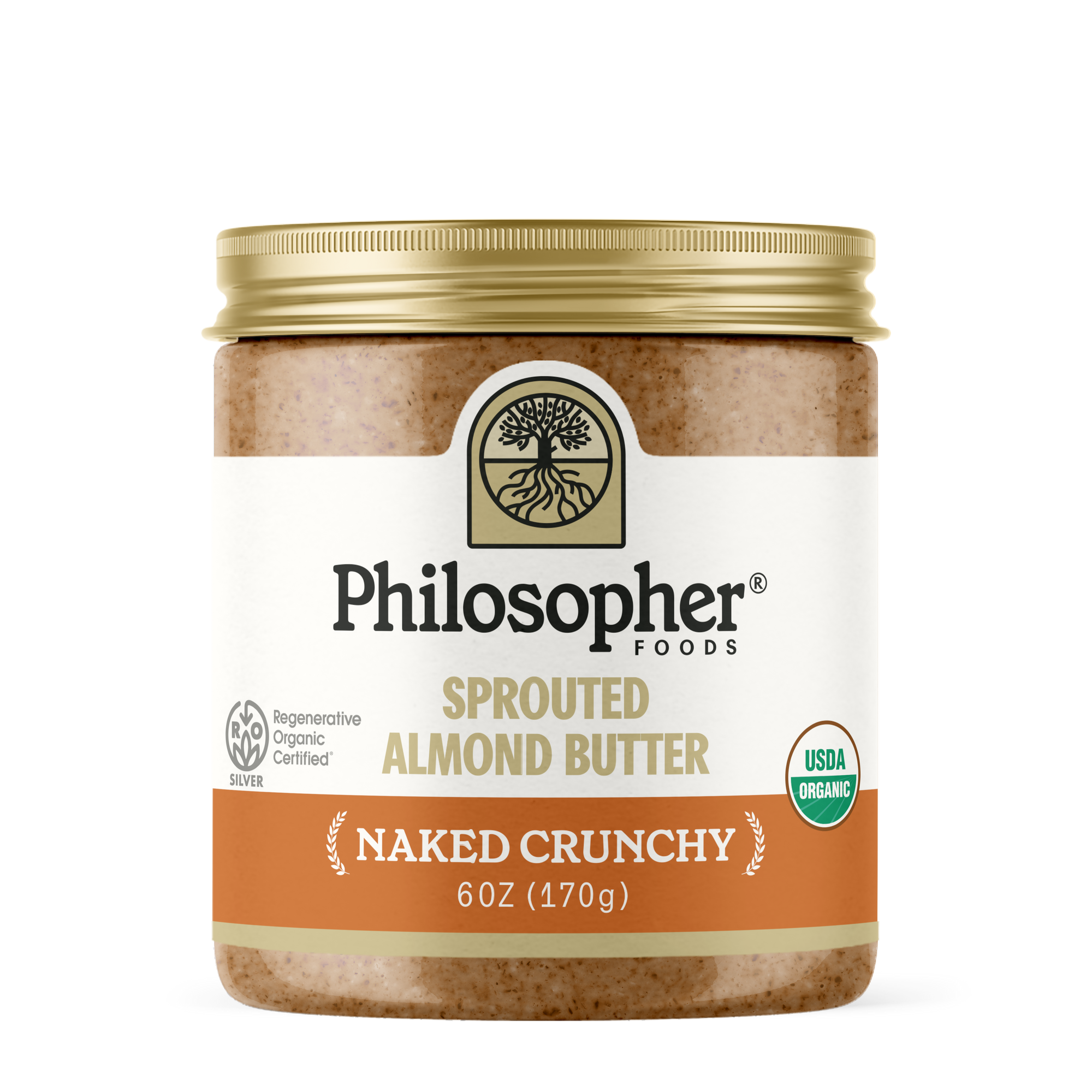 Naked Crunchy Sprouted Almond Butter