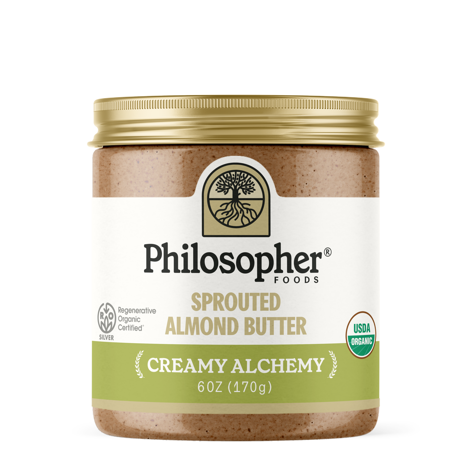 Creamy Alchemy Sprouted Almond Butter