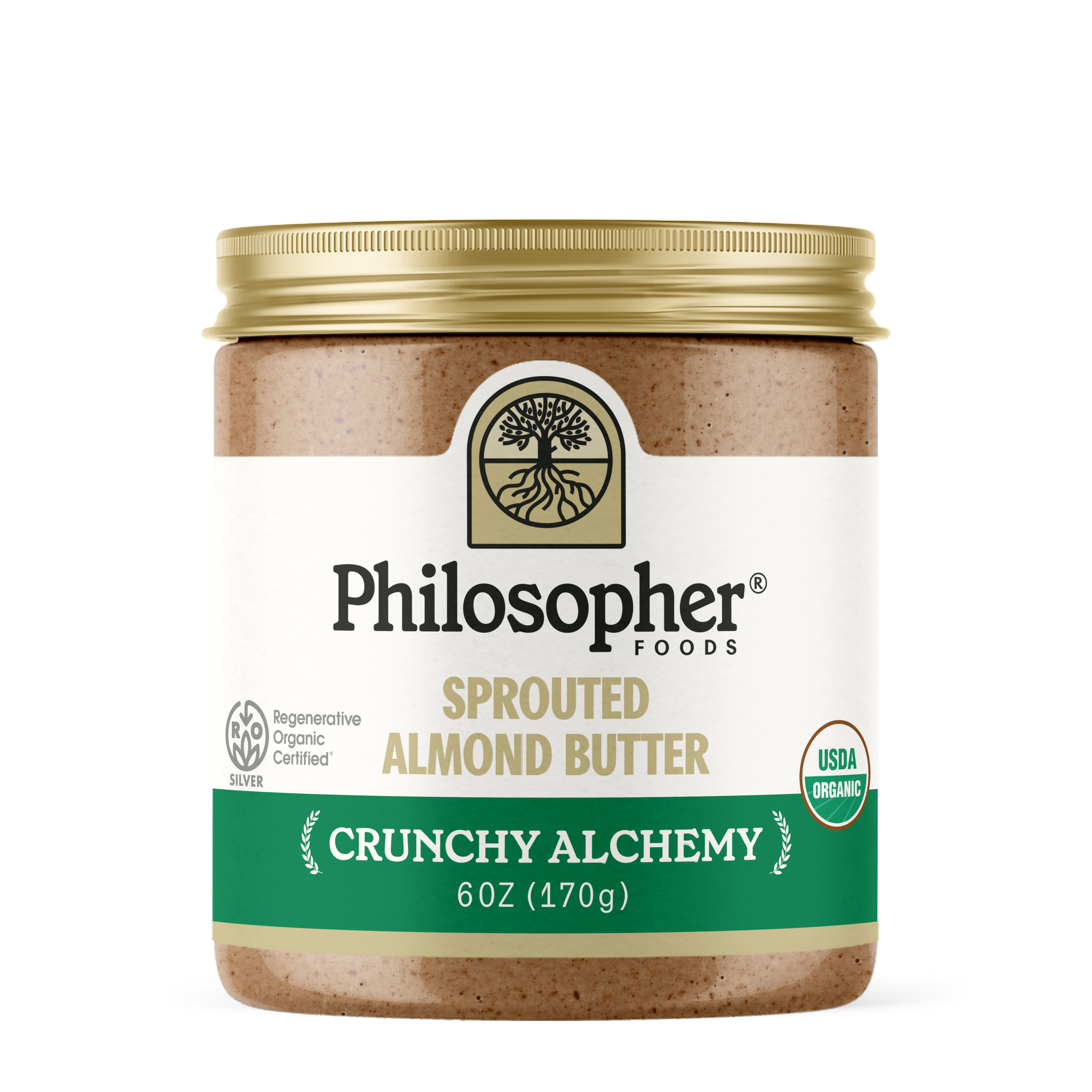 Crunchy Alchemy Sprouted Almond Butter