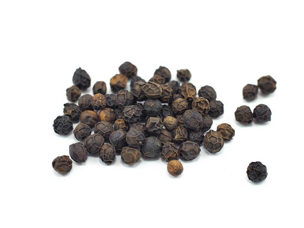 Black Peppercorns, Whole, Organic, bulk/oz