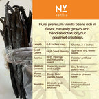 1 lb Premium Wholesale Vanilla Beans – Bulk Vanilla Beans for Culinary Professionals