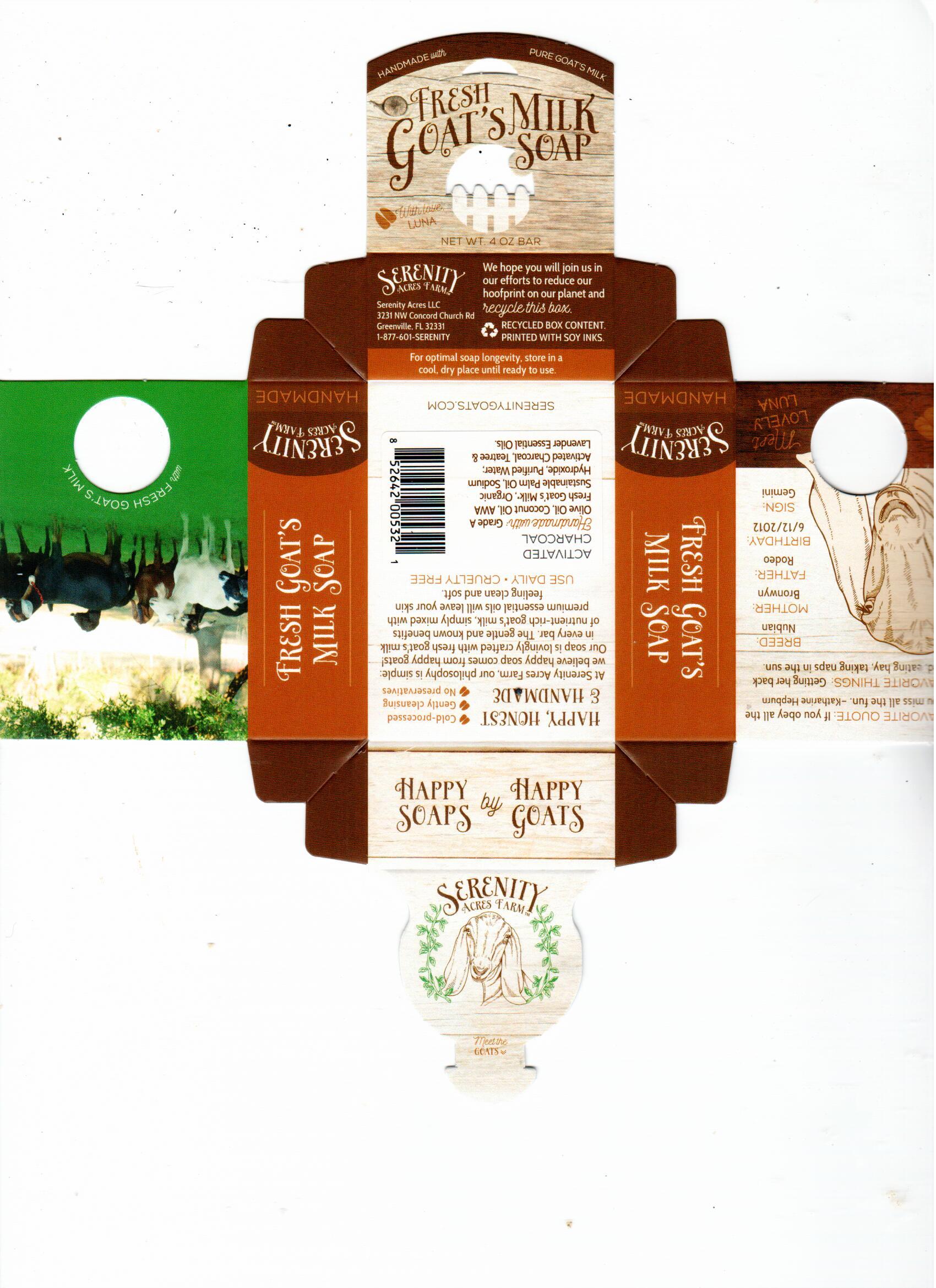 Charcoal Goat Milk Soap | Deep Cleansing & Clarifying – Serenity Acres Farm™