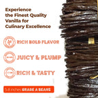 1 lb Premium Wholesale Vanilla Beans – Bulk Vanilla Beans for Culinary Professionals
