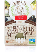 English Rose Goat Milk Soap | Classic Floral & Gentle Clean – Serenity Acres Farm™