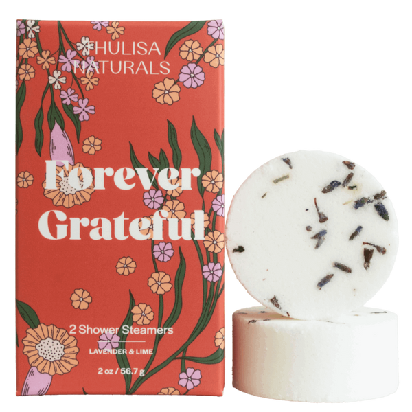 Forever Grateful Lemon Verbena Shower Steamer Gift Set