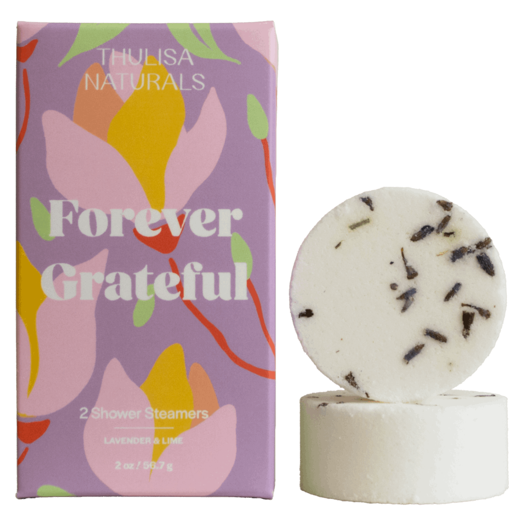 Mother's Day Forever Grateful Lavender Lime Shower Steamers