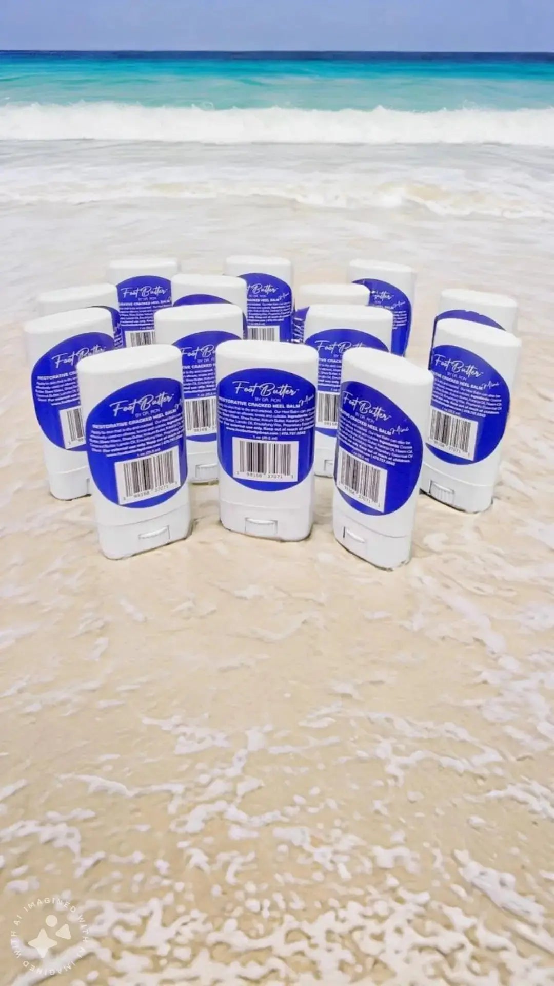 Foot Butter Travel Set – Mini Moisturizers & Pumice Scrub