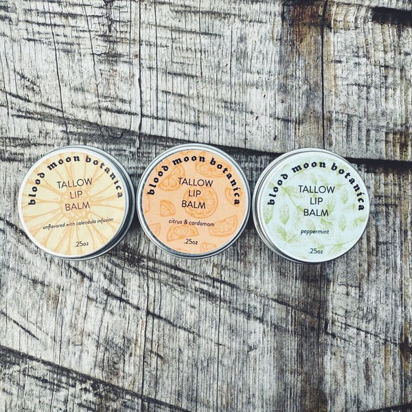 Tallow (Calendula Infused) Lip Balm