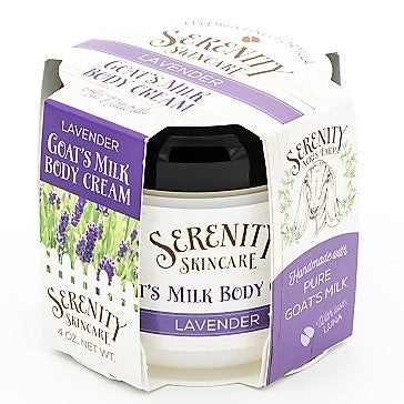 Lavender Goat Milk Body Cream | Serenity Acres Farm™