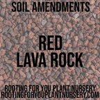 Red Lava Rock Soil Amendment