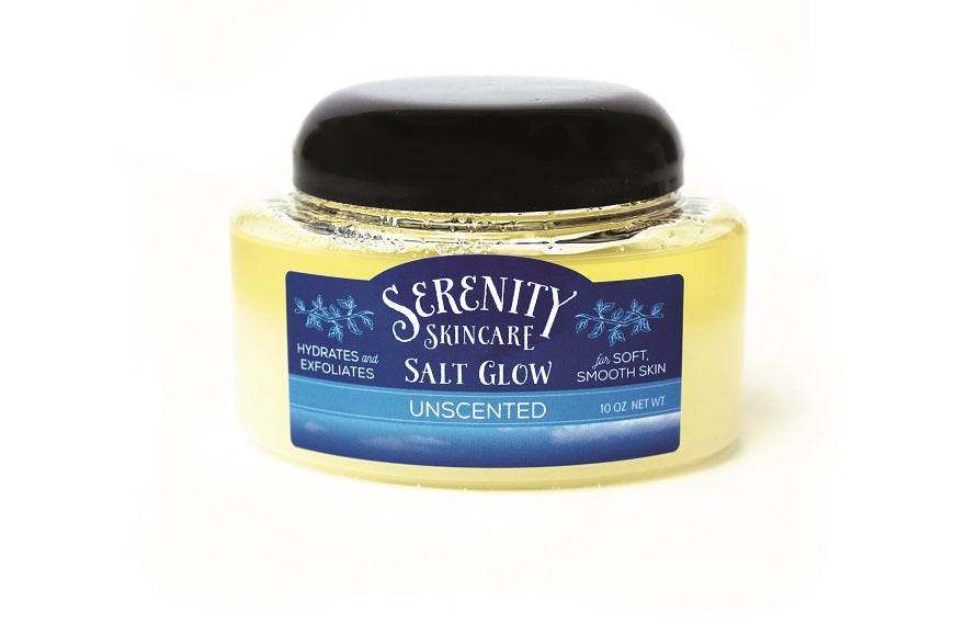 Unscented Salt Glow – Pure & Gentle Exfoliating Scrub - Serenity Acres Farm™