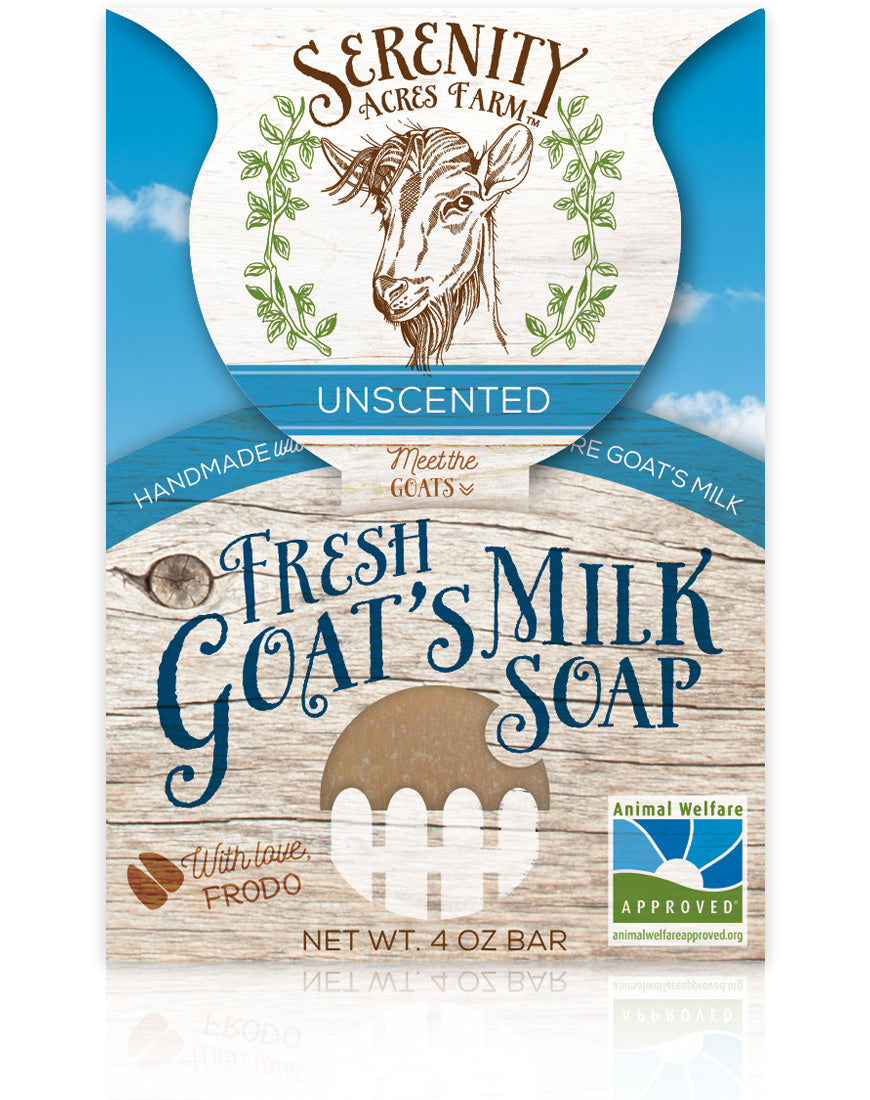 Unscented Goat Milk Soap | Pure & Gentle for Sensitive Skin – Serenity Acres Farm™