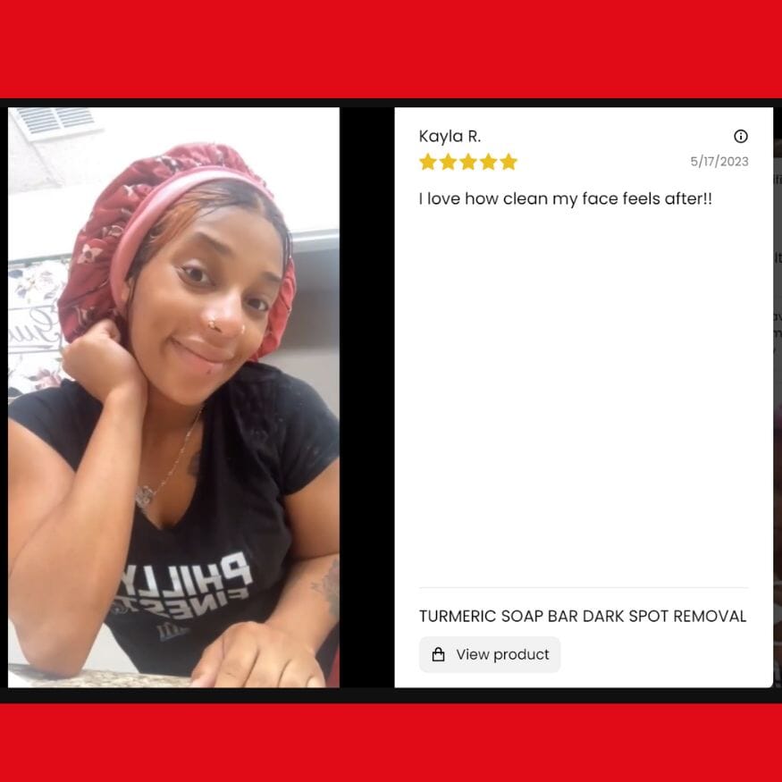 Turmeric Face Bar Dark Spot Removal