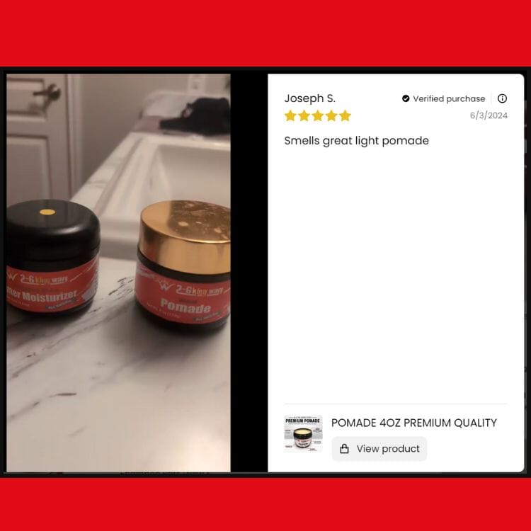 Pomade 4oz Premium Quality