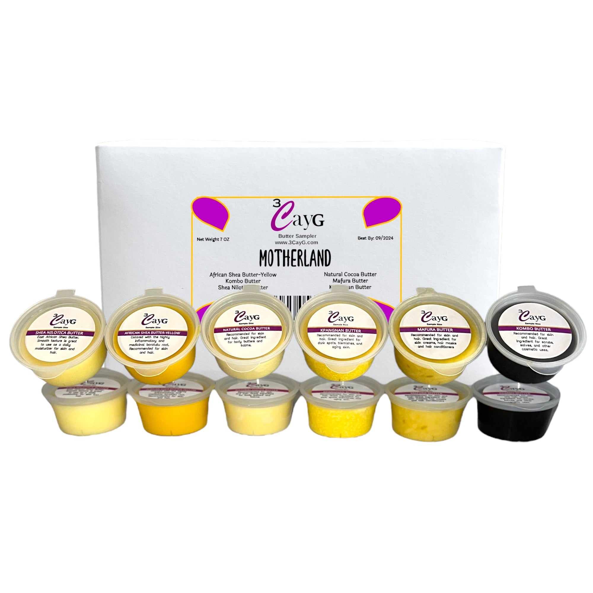 3CayG Butter Sampler MOTHERLAND