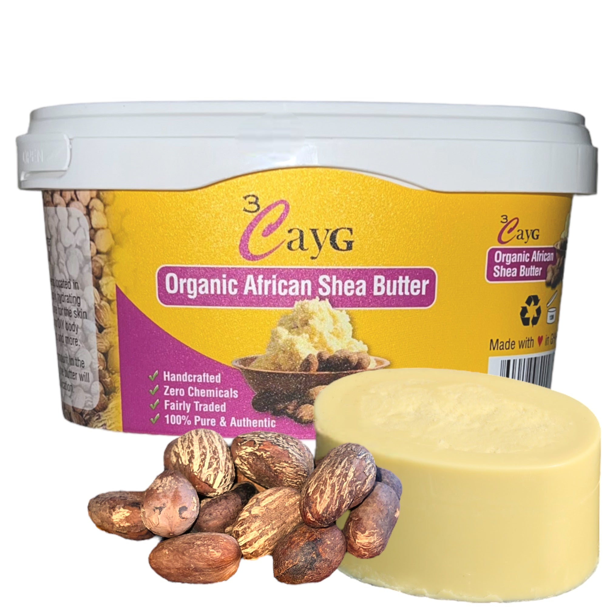 Unrefined Shea Butter Ivory| Bulk Shea Butter