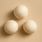 Organic Wool Dryer Balls 3-Pack