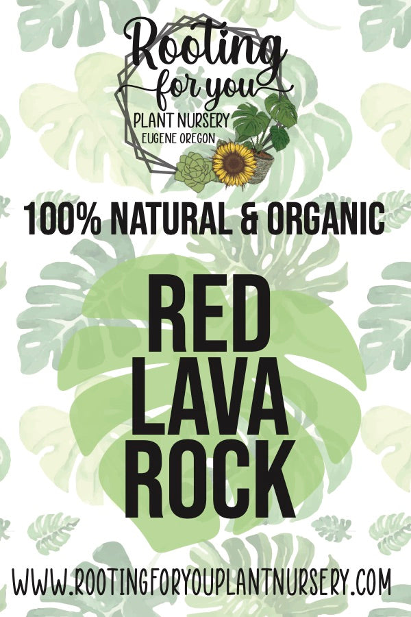 Red Lava Rock Soil Amendment