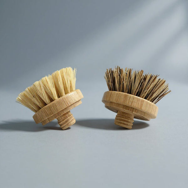 Replacement Screw on  Heads For Modular Bamboo Brushes