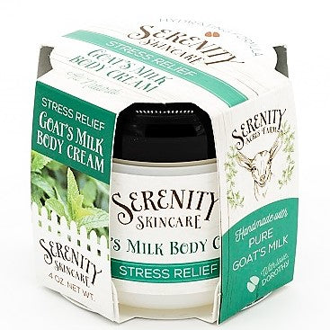 Stress Relief Goat Milk Body Cream | Serenity Acres Farm™
