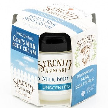 Unscented Goat Milk Body Cream | Serenity Acres Farm™