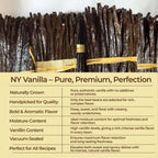 1 lb Premium Wholesale Vanilla Beans – Bulk Vanilla Beans for Culinary Professionals